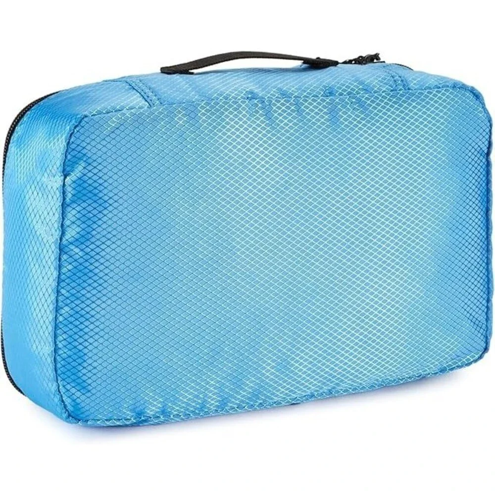 4-Piece-Set With Double Zipper Pulls and Mesh Top Panel, 100% Durable Polyester,
